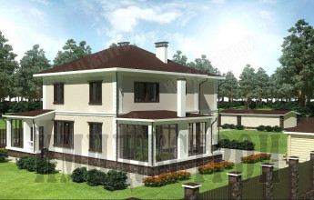 Особняк в Акбердино 260 кв.м