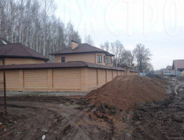 Зимняя стройка 2016. Банный комплекс и коттедж