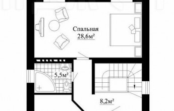 Коттедж в 132 квадрата