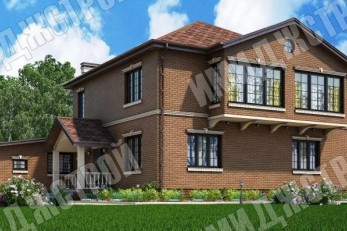 Коттедж из клинкера 291 кв.м.