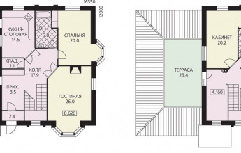 Дом с необычной планировкой