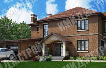 Коттедж из клинкера 291 кв.м.