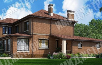 Коттедж из клинкера 291 кв.м.
