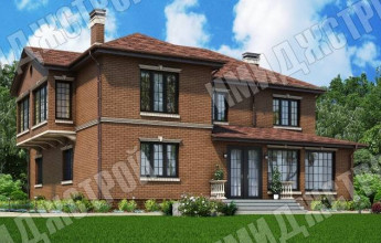 Коттедж из клинкера 291 кв.м.