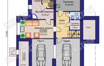 Камень и кирпич 365 кв.м.
