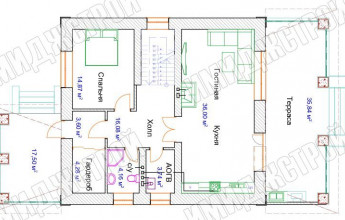 Простой дом 205 кв. м.