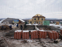 Коттедж с большими окнами 156 кв.м.