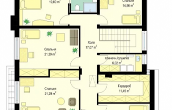 Коттеджи в стиле Райта