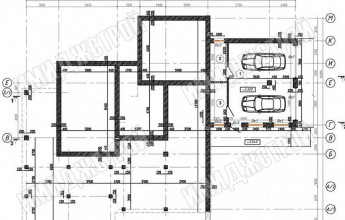 Дом с рабочей кровлей 320 кв.м.