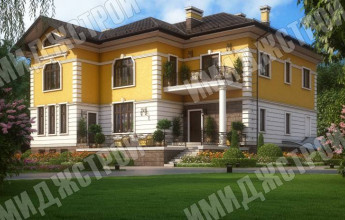 Красивый фасад 537 кв.м.