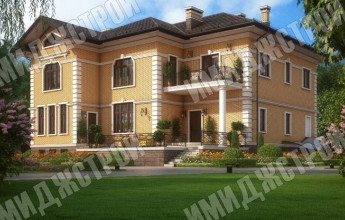 Красивый фасад 537 кв.м.