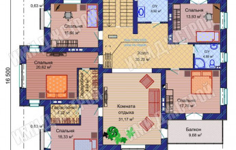 Красивый фасад 537 кв.м.