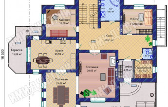 Красивый фасад 537 кв.м.