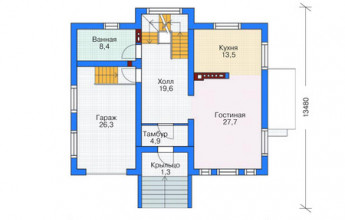 Проект дома Булгаково 222 кв.м.