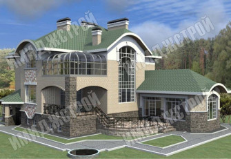 Дом с зимней террасой 481 кв.м.