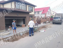 Красивый коттедж с гаражом Красивый коттедж с гаражом