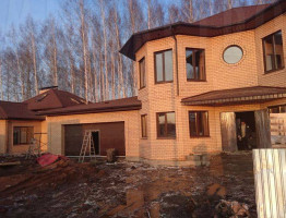 Зимняя стройка 2016. Банный комплекс и коттедж