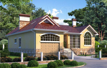 Коттедж в стиле модерн на 273 квадрата