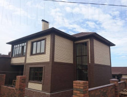 Красивый коттедж с гаражом Красивый коттедж с гаражом