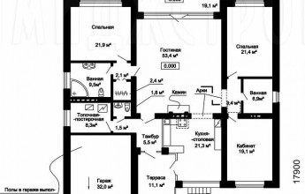 Коттедж в стиле модерн на 273 квадрата