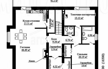 Коттедж с двумя полноценными этажами 285 квадрата