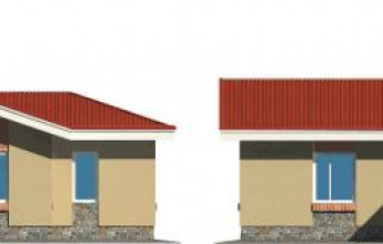 Дом для углового участка