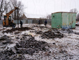 Зимняя стройка 2016. Банный комплекс и коттедж