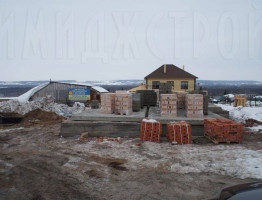 Коттедж с большими окнами 156 кв.м.