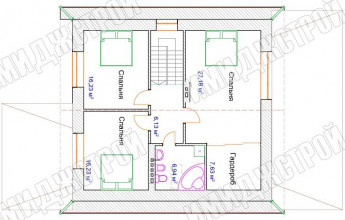 Простой дом 205 кв. м.