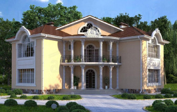 Особняк с двумя "крыльми" на 293 квадрата