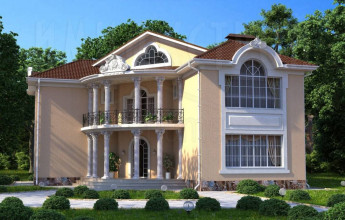 Особняк с двумя "крыльми" на 293 квадрата