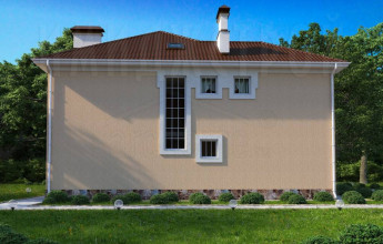 Особняк с двумя "крыльми" на 293 квадрата