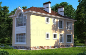 Особняк с двумя "крыльми" на 293 квадрата