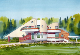 Экзотичный особняк