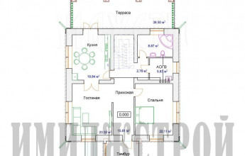 Дом с эксплуатируемым чердаком 268 кв.м.