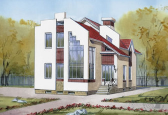 Газобетонный дом в Уфе