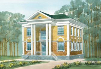 Особняк с классическими пропорциями