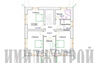 Дом с эксплуатируемым чердаком 268 кв.м.