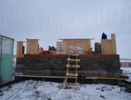 Коттедж с большими окнами 156 кв.м.