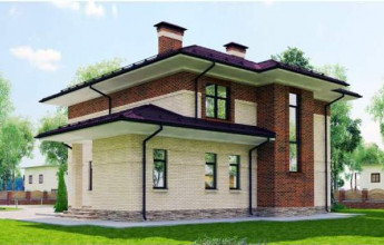 Классический дом в стиле Райта 212 кв.м.