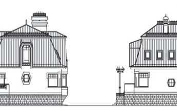 Особняк с двумя подземными гаражами