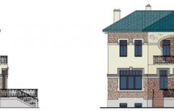 Коттедж в стиле модерн