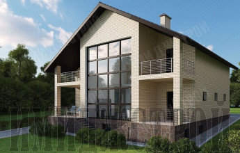 Коттедж со вторым светом 306 кв.м.