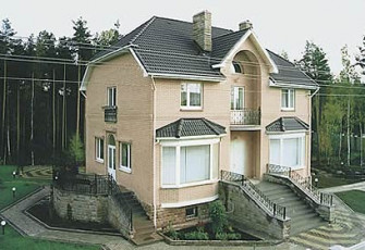 Трехуровневый особняк