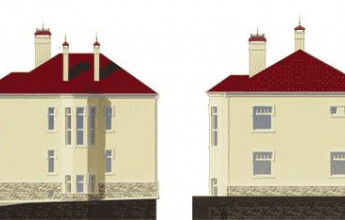 Желтый коттедж