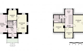 Трехуровневый коттедж