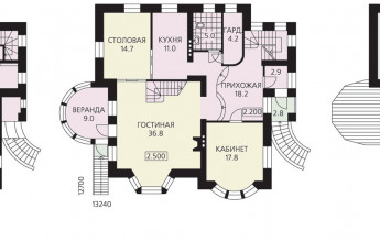 Трех-уровневый особняк