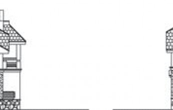 Фешенебельный коттедж из газобетона с интересной планировкой