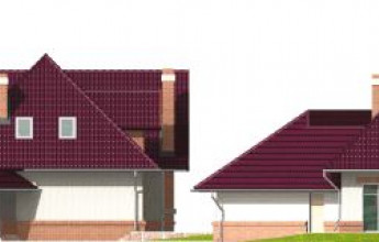 Мария - выразительный дом с гаражом