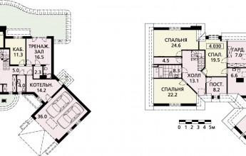 Мария - выразительный дом с гаражом
